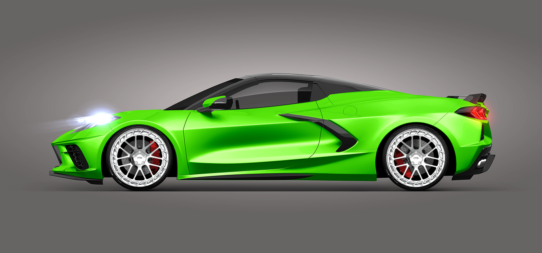 FORGEDLITE TF2 1PC MONOBLOCK 20X10 21X13 CORVETTE C8 Z06 - Wheel Designers