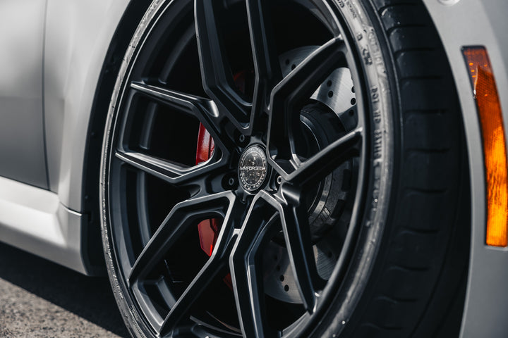 MVFORGED MVF5 VERTICAL FORGED CORVETTE C8 20X9 21X12 - Wheel Designers