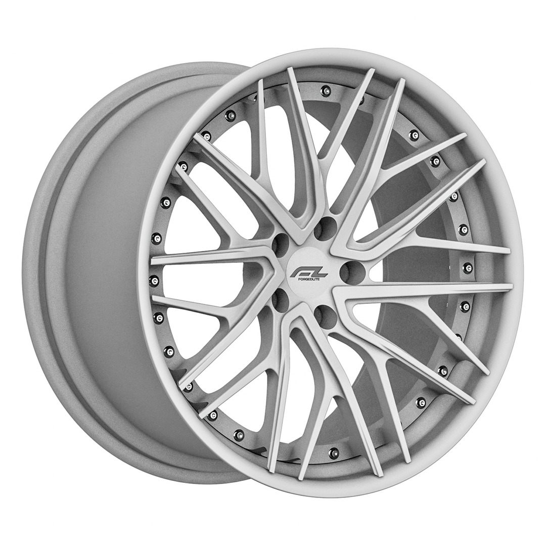 FORGEDLITE DB10 2PC MODULAR 19X10 20X12 WHEEL & TIRE PACKAGE WHEEL & TIRE PACKAGE- Wheel Designers