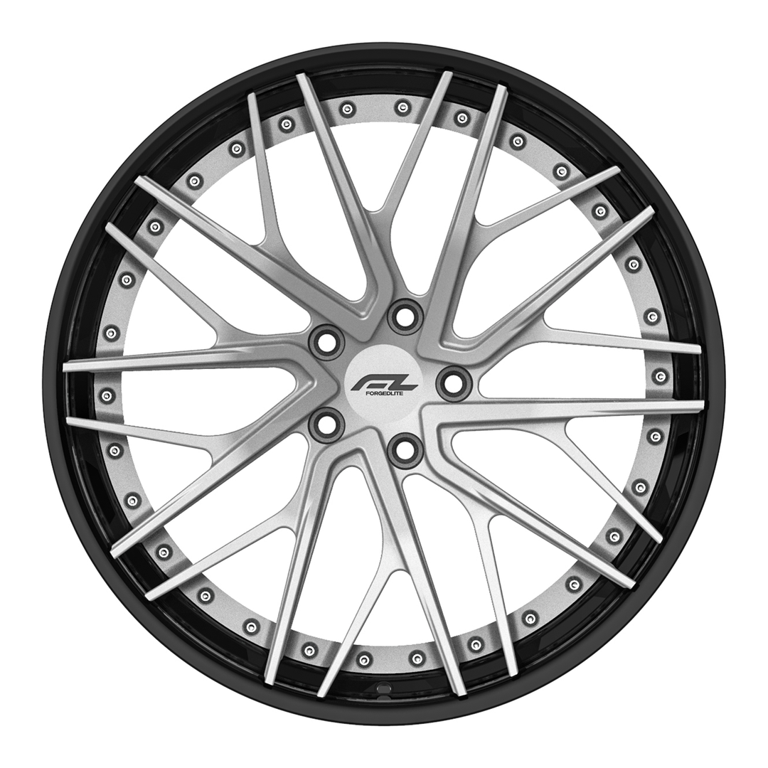 FORGEDLITE DB10 2PC MODULAR 19X10 20X12 WHEEL & TIRE PACKAGE WHEEL & TIRE PACKAGE- Wheel Designers