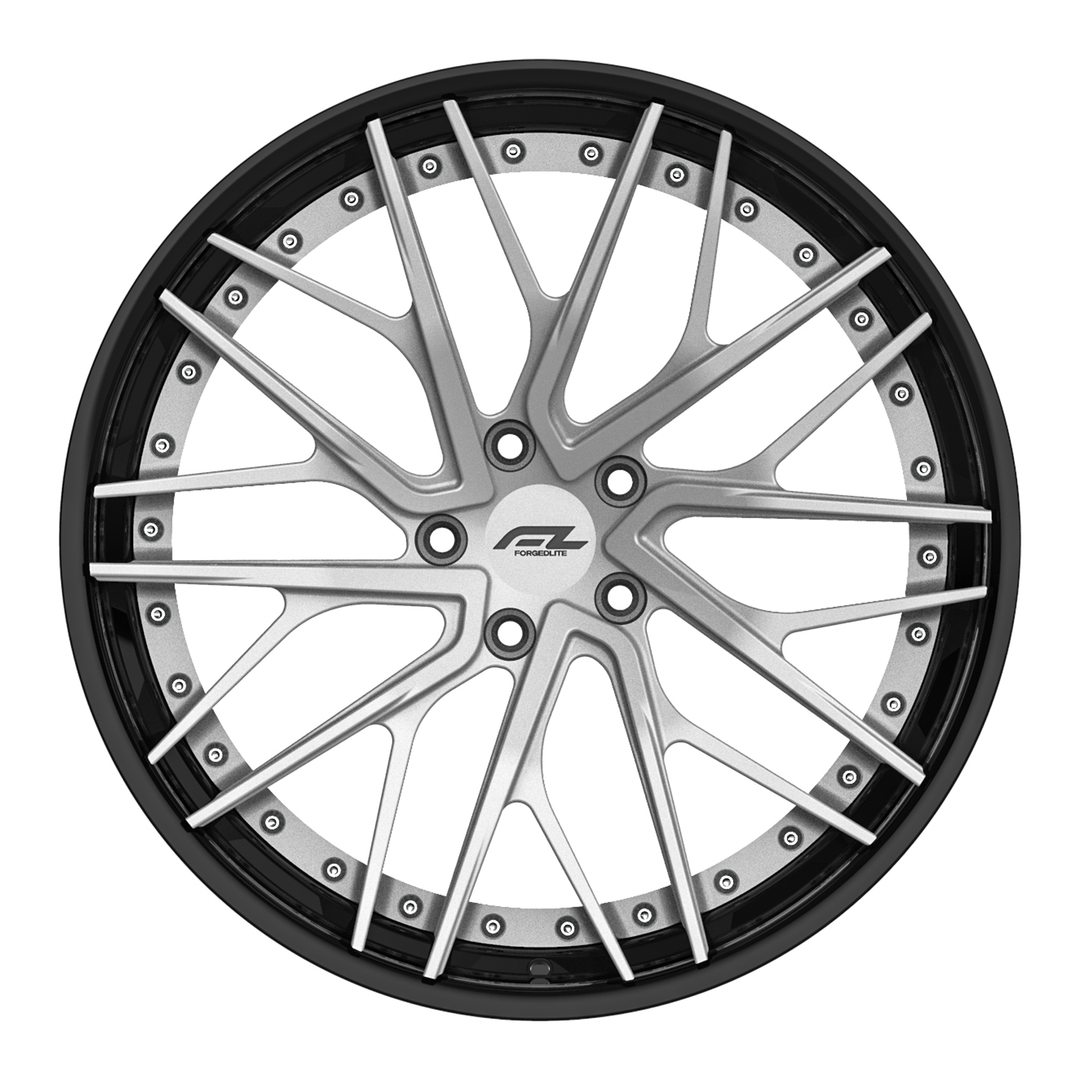FORGEDLITE DB10 2PC MODULAR 19X10 20X12 WHEEL & TIRE PACKAGE WHEEL & TIRE PACKAGE- Wheel Designers