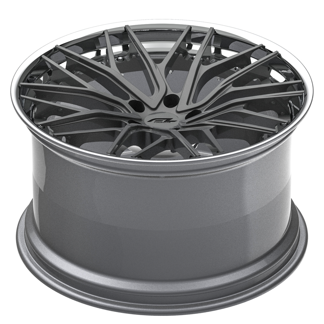 FORGEDLITE DB10 2PC MODULAR 19X10 20X12 WHEEL & TIRE PACKAGE WHEEL & TIRE PACKAGE- Wheel Designers
