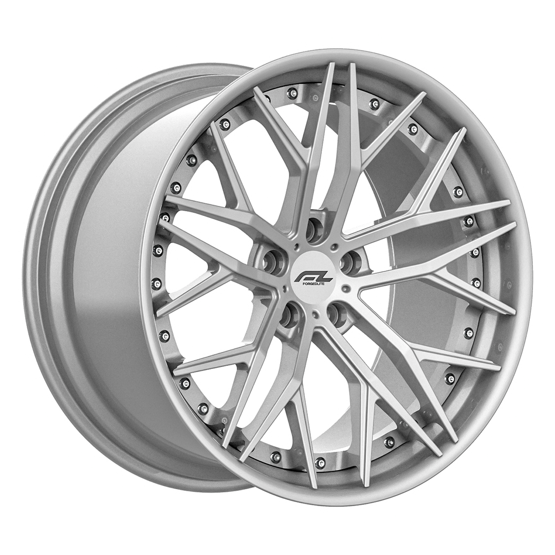 FORGEDLITE DC10 2PC MODULAR 19X10 20X12 WHEEL & TIRE PACKAGE WHEEL & TIRE PACKAGE- Wheel Designers
