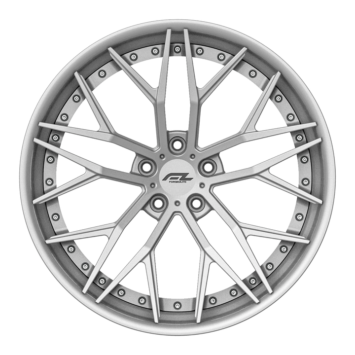 FORGEDLITE DC10 2PC MODULAR 19X10 20X12 WHEEL & TIRE PACKAGE WHEEL & TIRE PACKAGE- Wheel Designers
