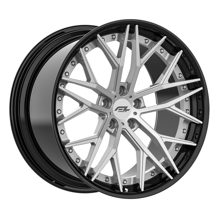 FORGEDLITE DC10 2PC MODULAR 19X10 20X12 WHEEL & TIRE PACKAGE WHEEL & TIRE PACKAGE- Wheel Designers