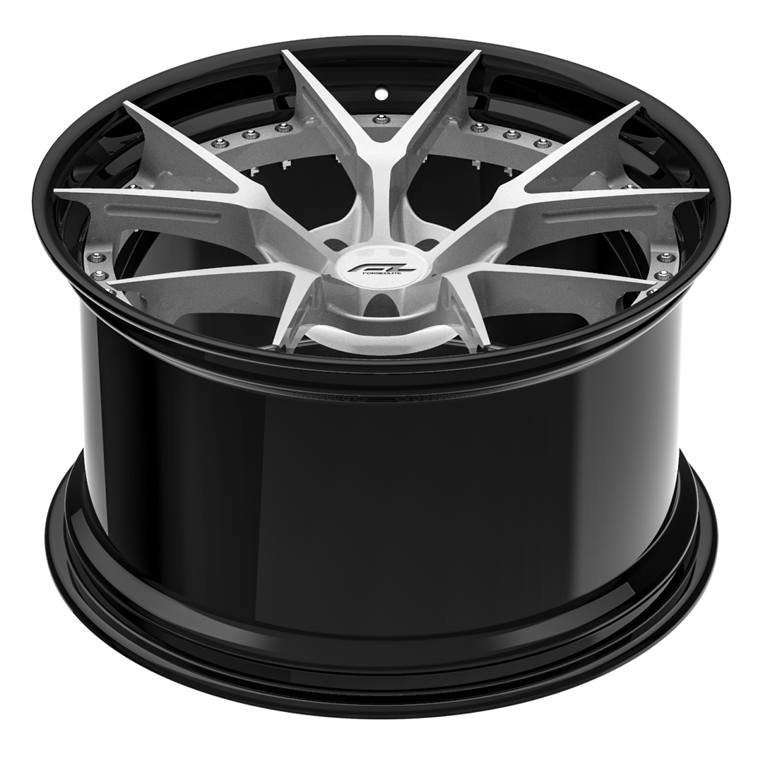 FORGEDLITE DC5 2PC MODULAR 19X10 20X12 WHEEL & TIRE PACKAGE WHEEL & TIRE PACKAGE- Wheel Designers