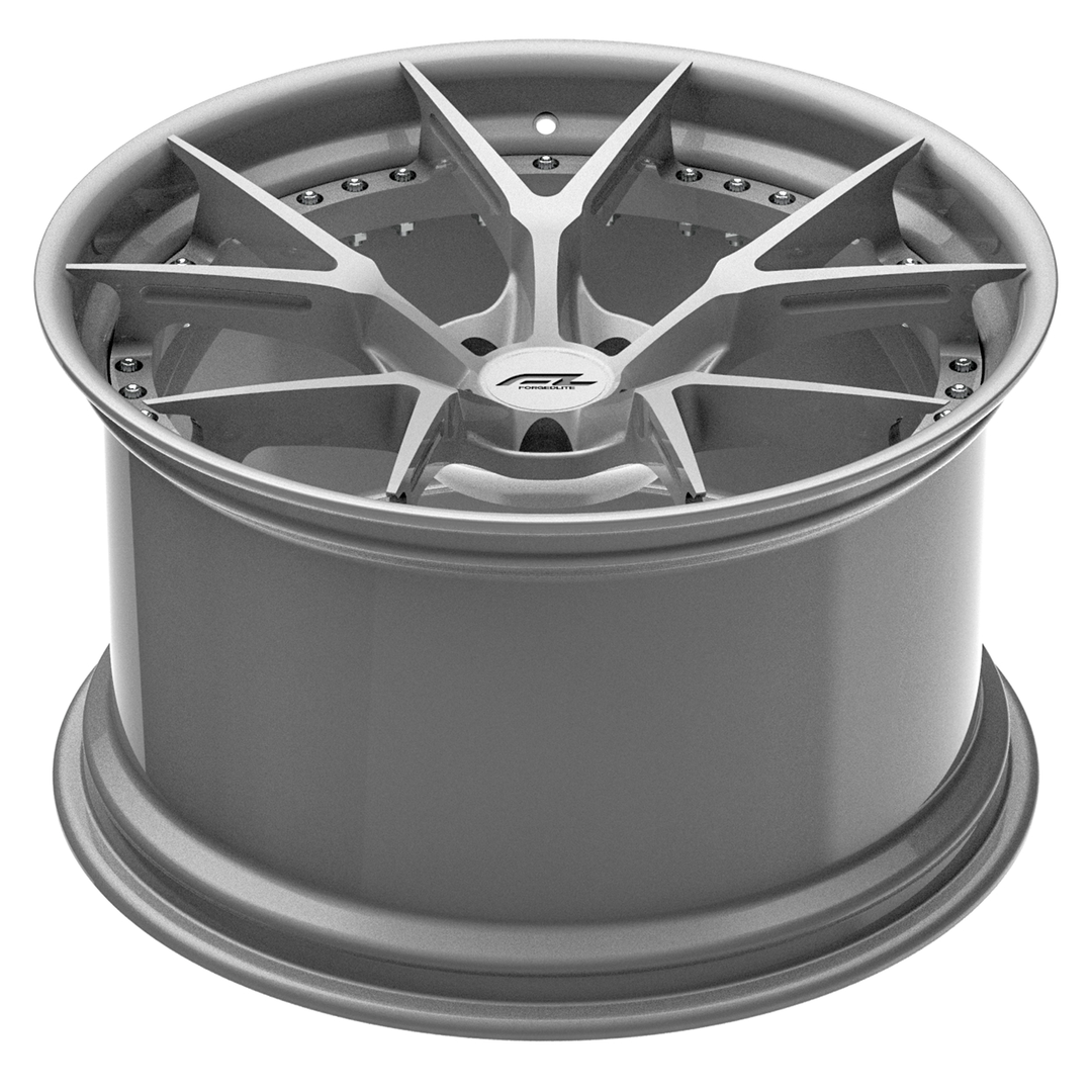 FORGEDLITE DC5 2PC MODULAR 19X10 20X12 WHEEL & TIRE PACKAGE WHEEL & TIRE PACKAGE- Wheel Designers