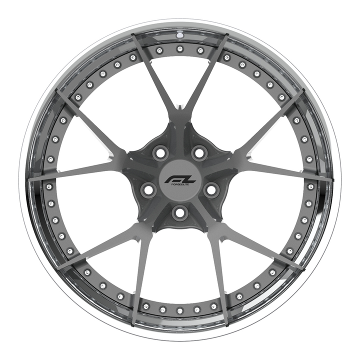 FORGEDLITE DC5 2PC MODULAR 19X10 20X12 WHEEL & TIRE PACKAGE WHEEL & TIRE PACKAGE- Wheel Designers