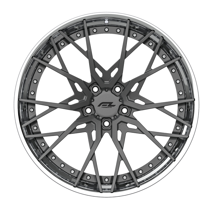 FORGEDLITE DC20 2PC MODULAR 19X10 20X12 WHEEL & TIRE PACKAGE WHEEL & TIRE PACKAGE- Wheel Designers