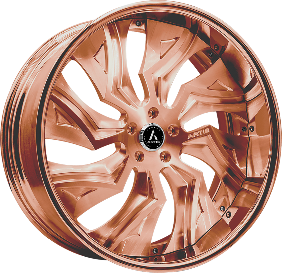 ARTIS FORGED BUCKEYE WHEELS ROSE GOLD FINISH - Wheel Designers