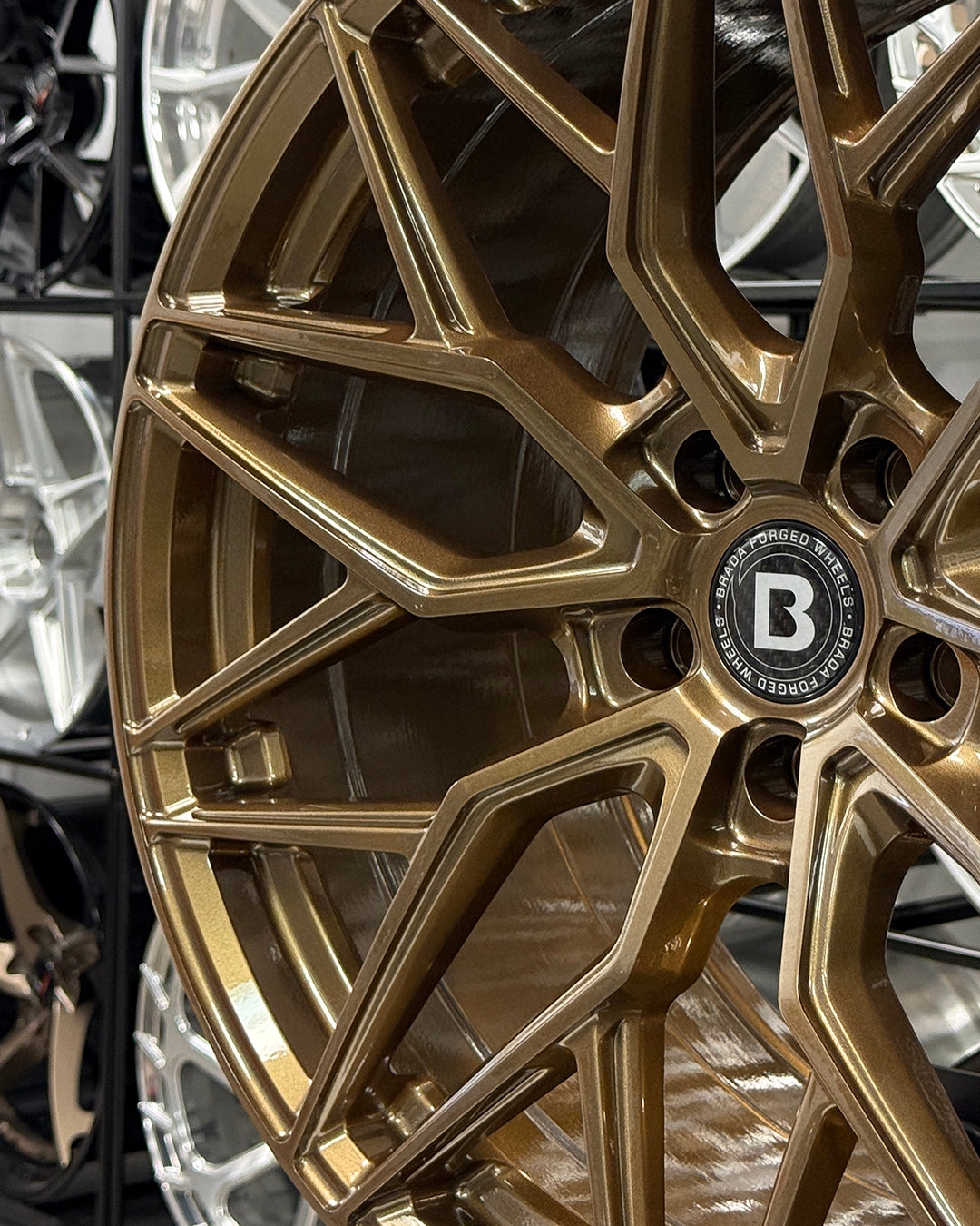 BRADA CX3 FORD MUSTANG 20X10 20X11 WHEEL AND TIRE PACKAGE NITTO