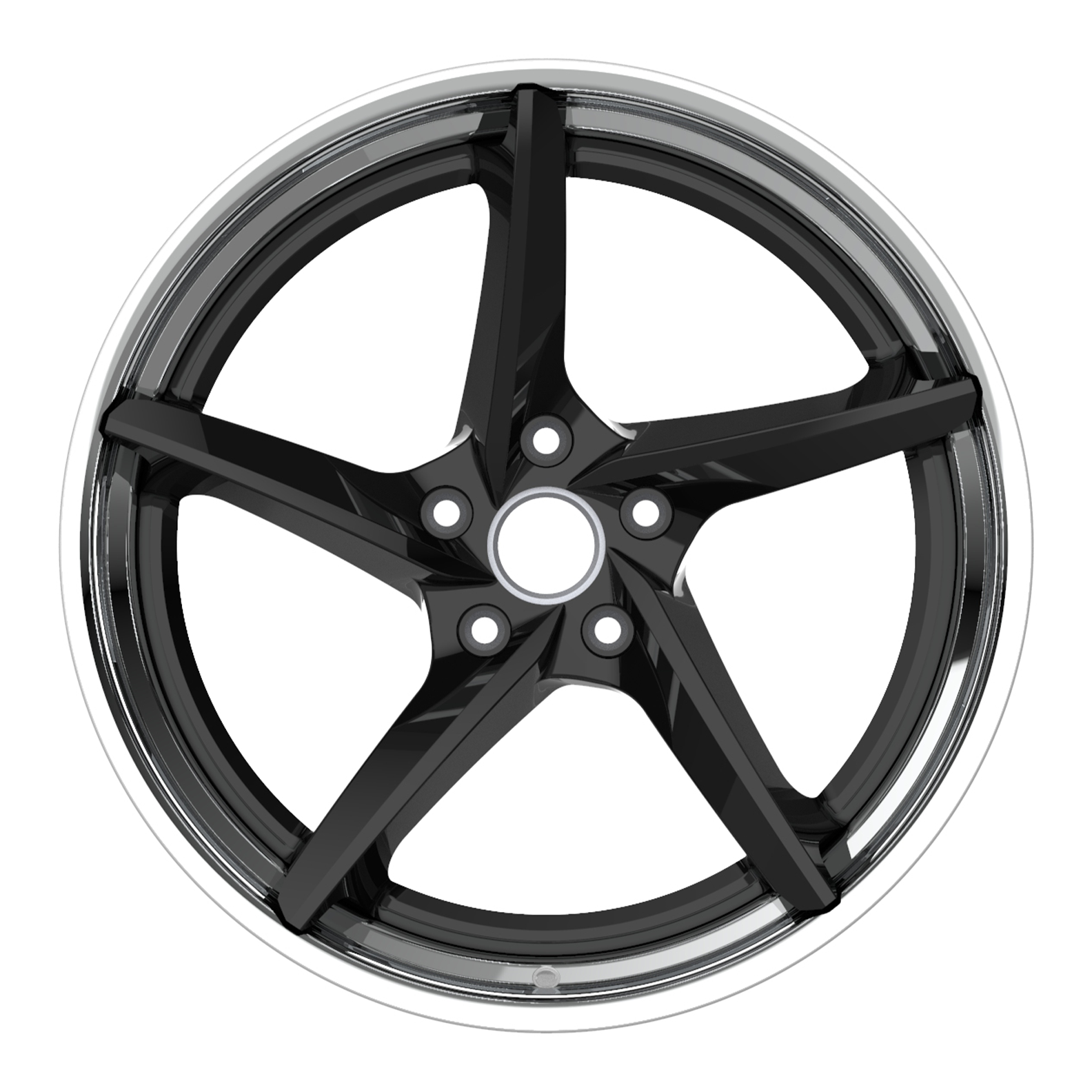 19X10 20X12 C8E 2PC FORGED HIDDEN FITS CORVETTE C6/C7 GRANDSPORT Z06 - Wheel Designers