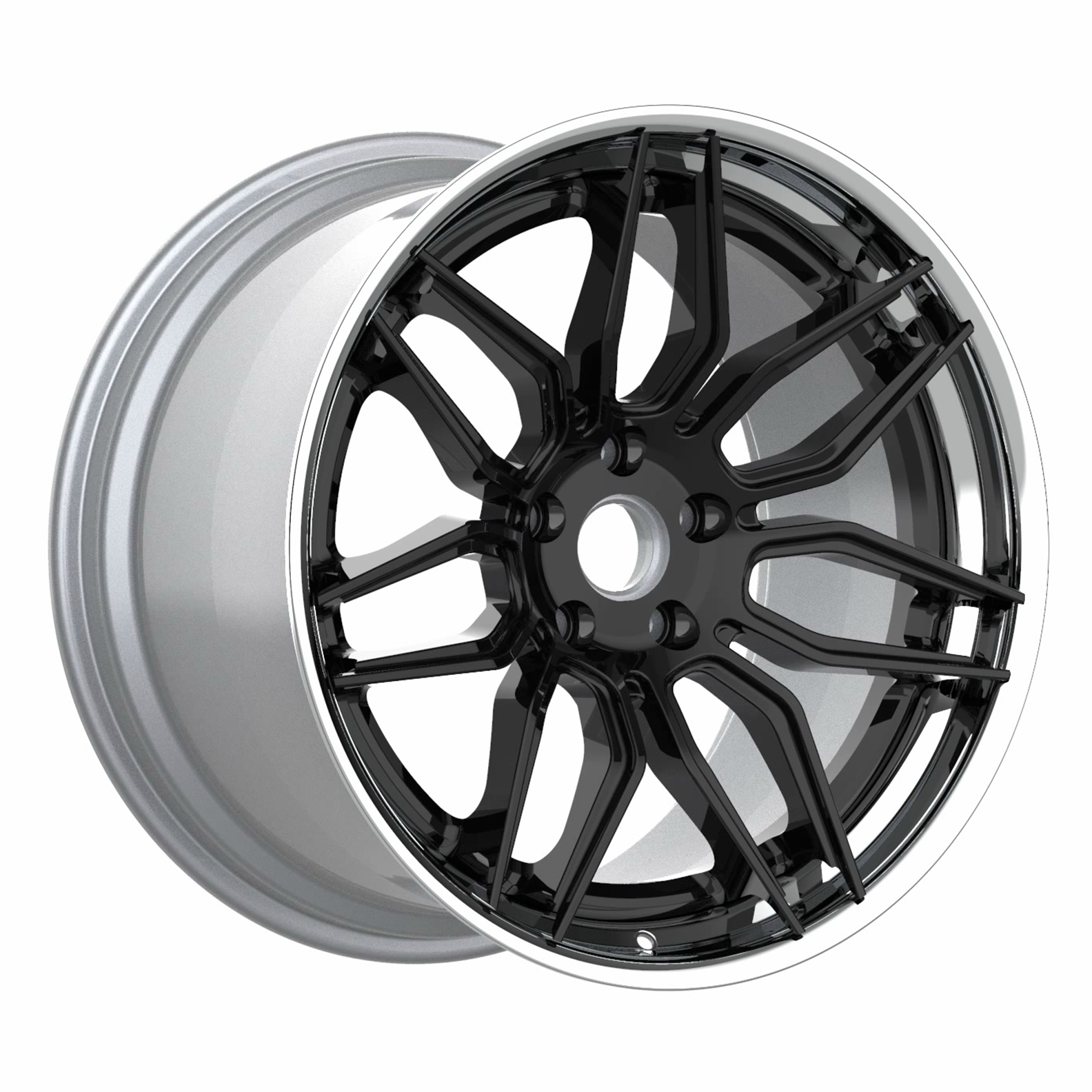 19X10 20X12 C8Z 2PC FORGED HIDDEN FITS CORVETTE C6/C7 GRANDSPORT Z06 - Wheel Designers