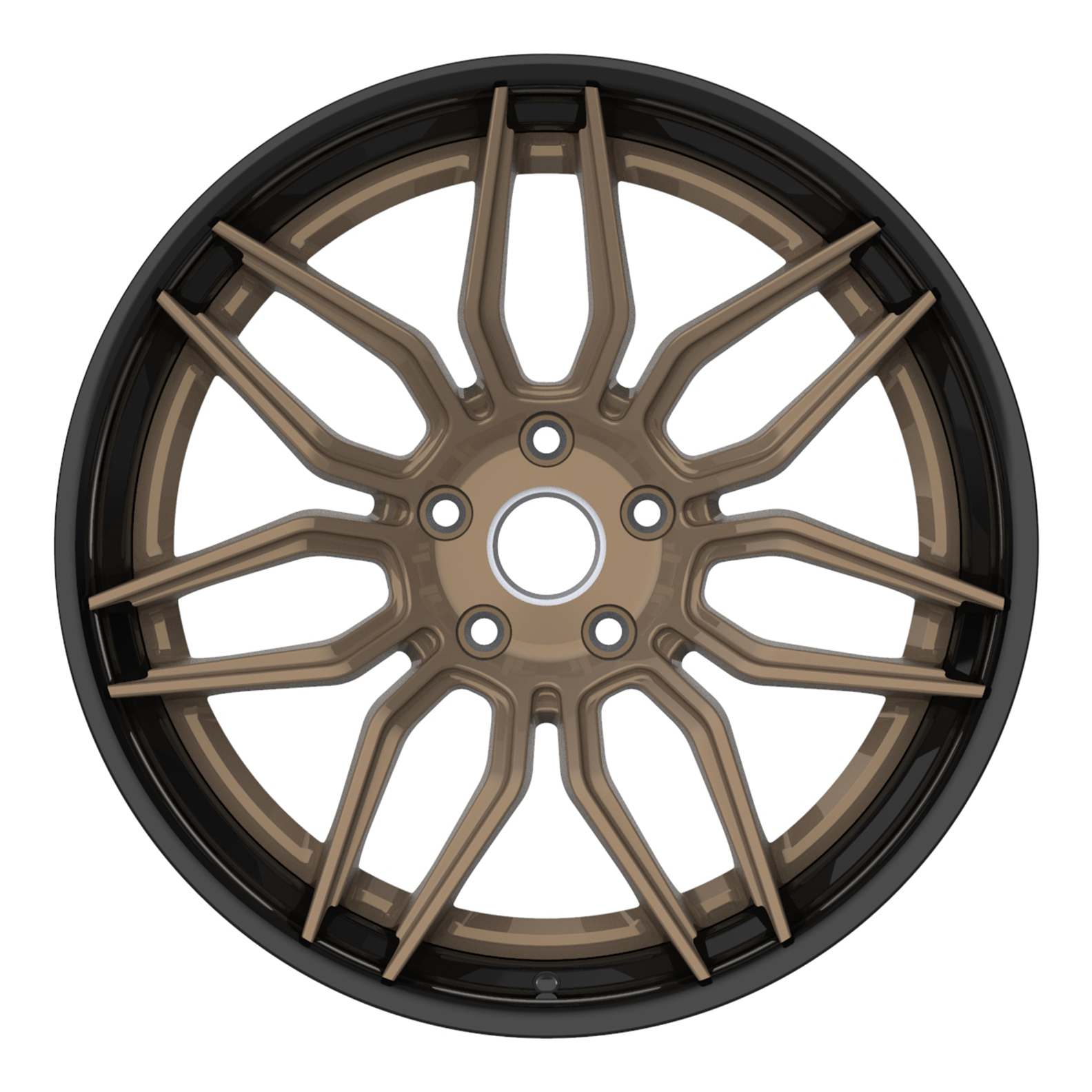 19X10 20X12 C8Z 2PC FORGED HIDDEN FITS CORVETTE C6/C7 GRANDSPORT Z06 - Wheel Designers