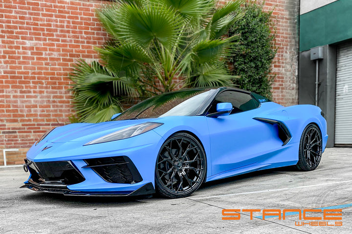 STANCE SF10 CARBON FLASH CORVETTE C8 19X8.5 20X11 - Wheel Designers