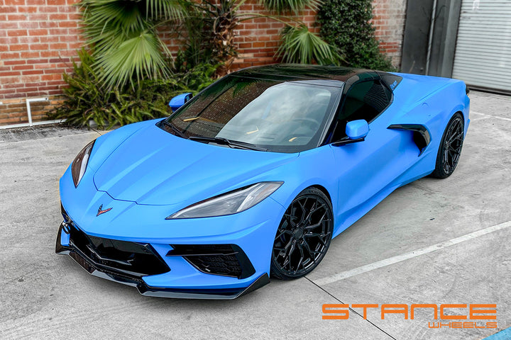 STANCE SF10 CARBON FLASH CORVETTE C8 19X8.5 20X11 - Wheel Designers
