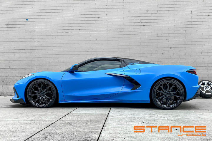 STANCE SF10 CARBON FLASH CORVETTE C8 20X9 21X12 - Wheel Designers