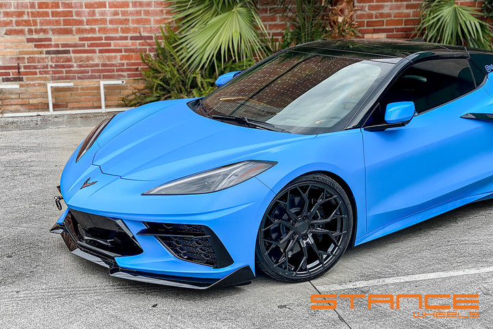 STANCE SF10 CARBON FLASH CORVETTE C8 19X8.5 20X11 - Wheel Designers