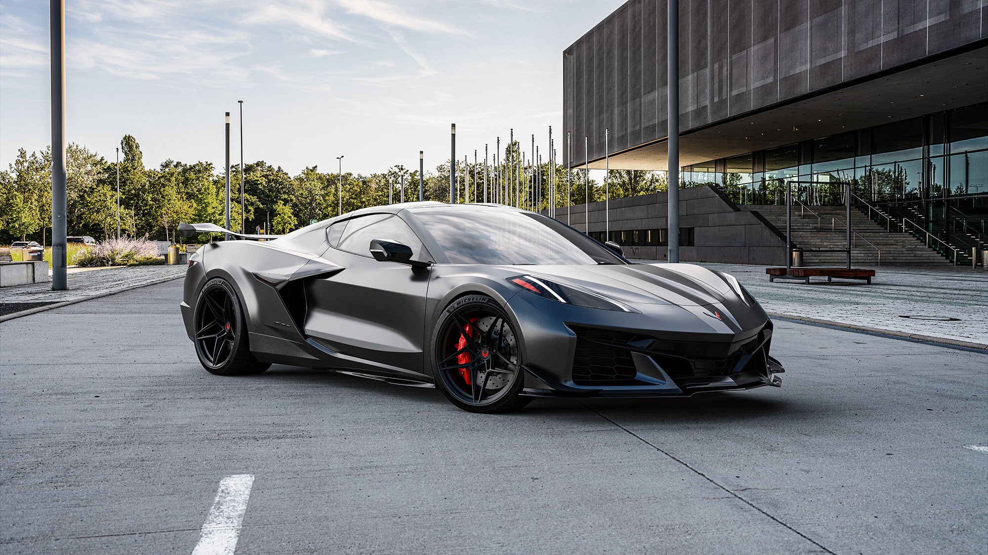 VOSIO WHEELS SP05VR 20X10 21X13 CORVETTE C8 ZR1 ZR1X – Wheel Designers