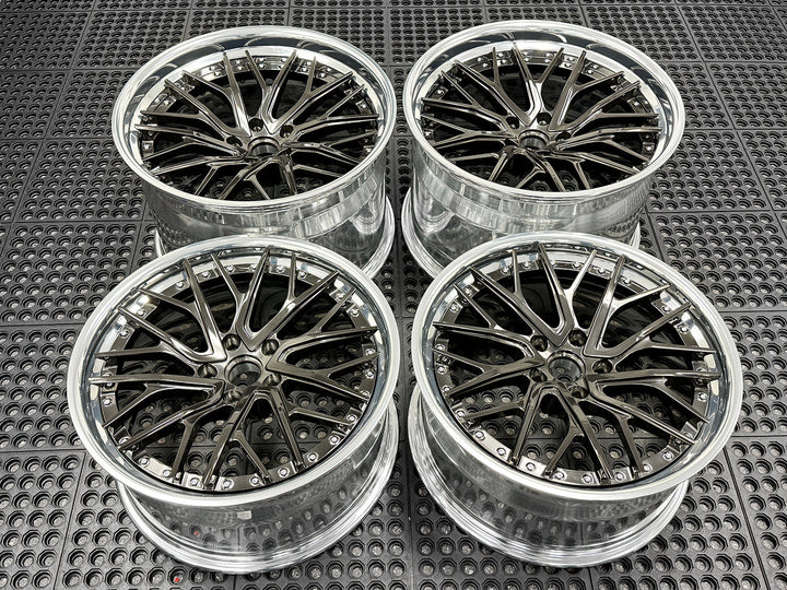 FORGEDLITE DB10 2PC MODULAR 20X10 21X13 CORVETTE C8 ZR1 ZR1X - Wheel Designers