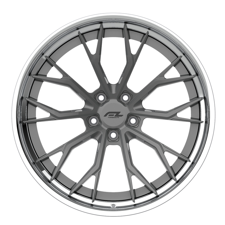 FORGEDLITE DC11 2PC MODULAR 19X10 20X12 WHEEL & TIRE PACKAGE WHEEL & TIRE PACKAGE- Wheel Designers
