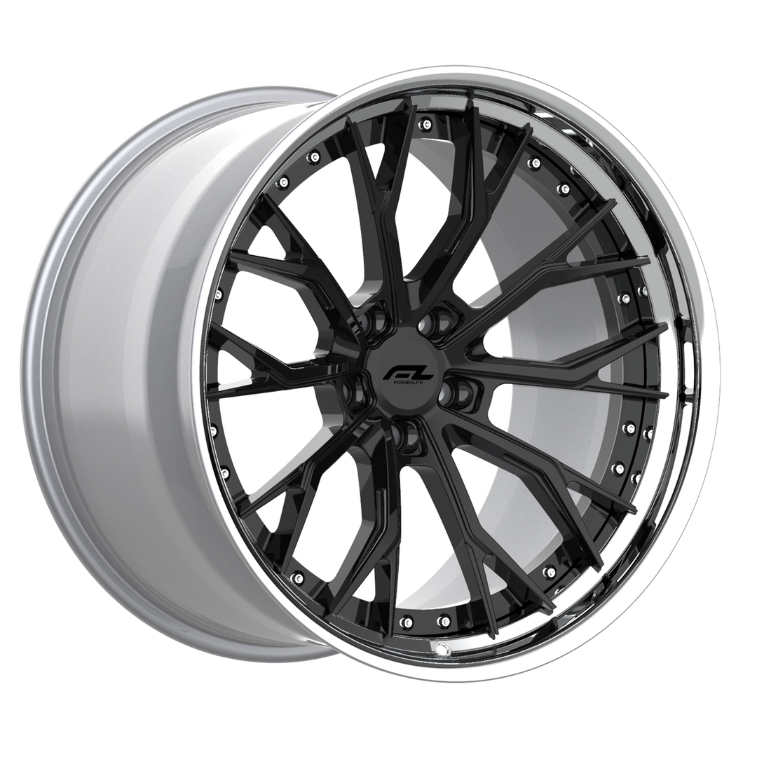 FORGEDLITE DC11 2PC MODULAR 20X10 21X13 CORVETTE C8 ZR1 ZR1X - Wheel Designers