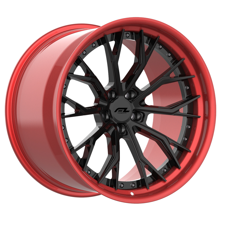 FORGEDLITE DC11 2PC MODULAR 19X10 20X12 WHEEL & TIRE PACKAGE WHEEL & TIRE PACKAGE- Wheel Designers