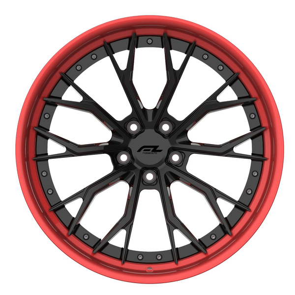 FORGEDLITE DC11 2PC 20X9 21X12 w/ MICHELIN PILOT SPORTS 4S FULL PACKAGE - Wheel Designers