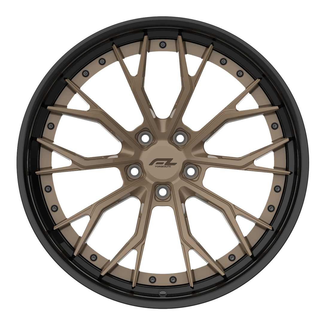 FORGEDLITE DC11 2PC MODULAR 19X10 20X12 WHEEL & TIRE PACKAGE WHEEL & TIRE PACKAGE- Wheel Designers