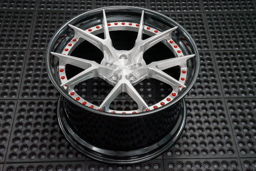FORGEDLITE DC5 2PC MODULAR 19X10 20X12 WHEEL & TIRE PACKAGE WHEEL & TIRE PACKAGE- Wheel Designers