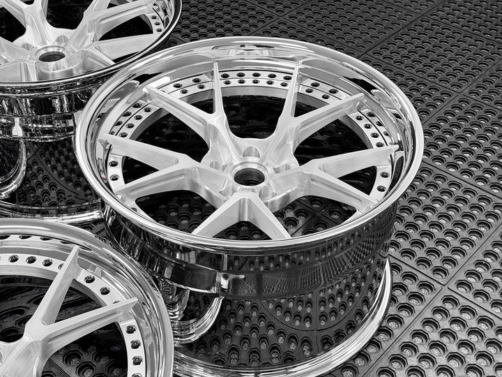 FORGEDLITE DC5 2PC 20X9 21X12 w/ MICHELIN PILOT SPORTS 4S FULL PACKAGE - Wheel Designers