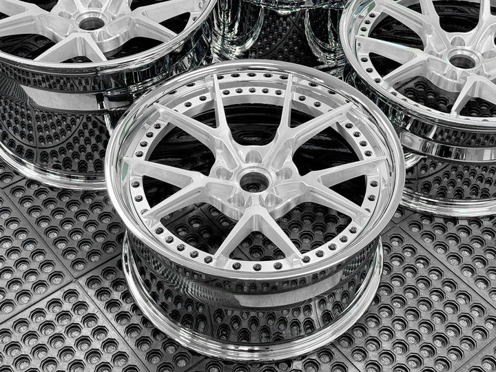 FORGEDLITE DC5 2PC 20X10 21X13 w/ MICHELIN PILOT SPORTS 4S FULL PACKAGE - Wheel Designers