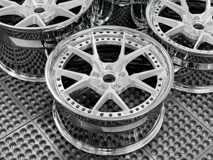 FORGEDLITE DC5 2PC 20X10 21X13 w/ MICHELIN PILOT SPORTS 4S FULL PACKAGE - Wheel Designers