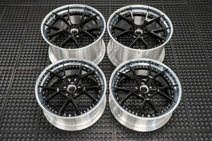 FORGEDLITE DC5 2PC MODULAR 19X10 20X12 WHEEL & TIRE PACKAGE WHEEL & TIRE PACKAGE- Wheel Designers