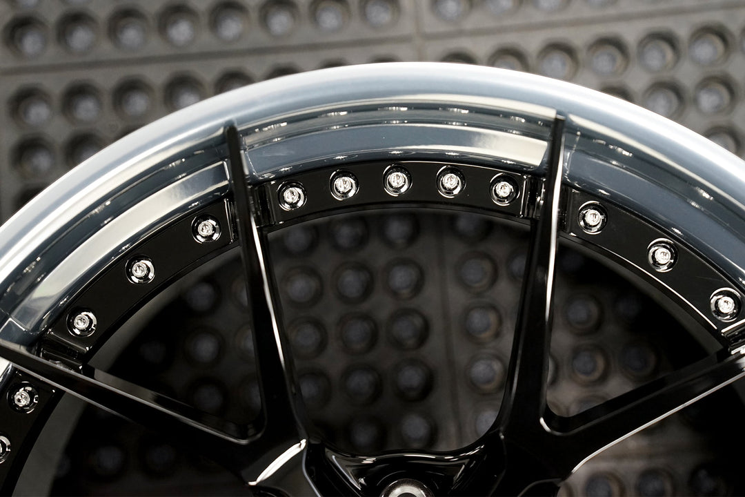 FORGEDLITE DC5 2PC MODULAR 19X10 20X12 WHEEL & TIRE PACKAGE WHEEL & TIRE PACKAGE- Wheel Designers