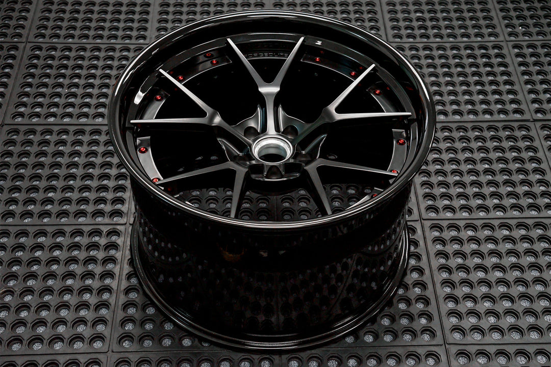 FORGEDLITE DC5 2PC MODULAR 19X10 20X12 WHEEL & TIRE PACKAGE WHEEL & TIRE PACKAGE- Wheel Designers