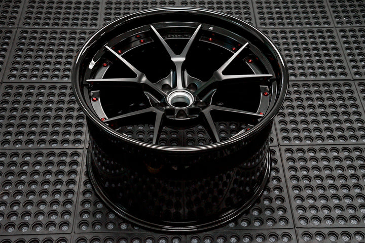 FORGEDLITE DC5 2PC MODULAR 19X10 20X12 WHEEL & TIRE PACKAGE WHEEL & TIRE PACKAGE- Wheel Designers