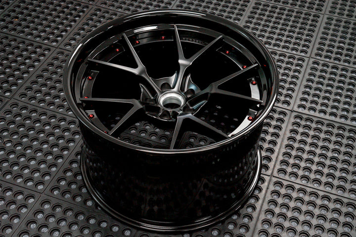 FORGEDLITE DC5 2PC MODULAR 19X10 20X12 WHEEL & TIRE PACKAGE WHEEL & TIRE PACKAGE- Wheel Designers