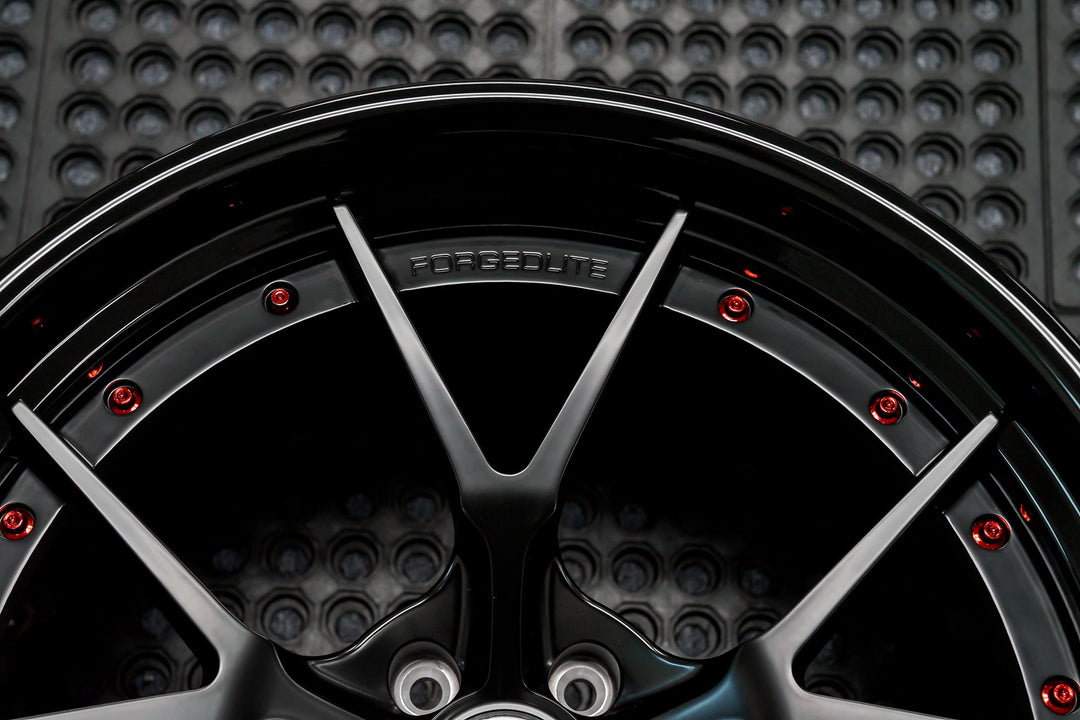 FORGEDLITE DC5 2PC MODULAR 19X10 20X12 WHEEL & TIRE PACKAGE WHEEL & TIRE PACKAGE- Wheel Designers