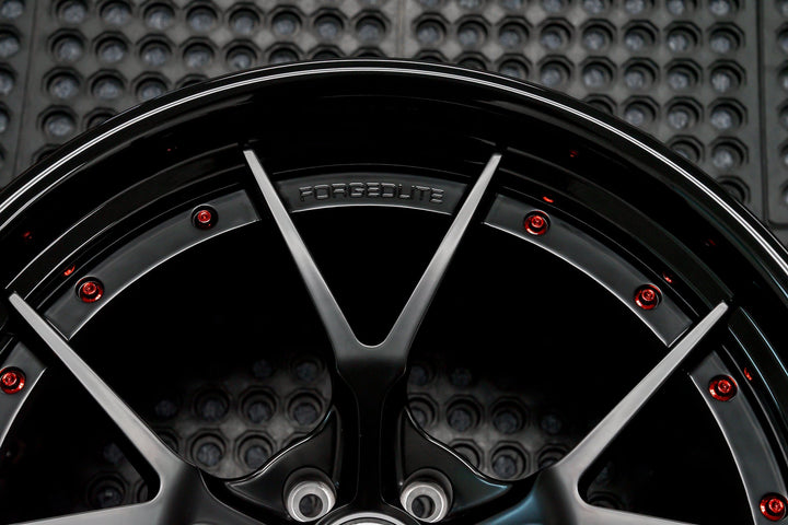 FORGEDLITE DC5 2PC MODULAR 19X10 20X12 WHEEL & TIRE PACKAGE WHEEL & TIRE PACKAGE- Wheel Designers