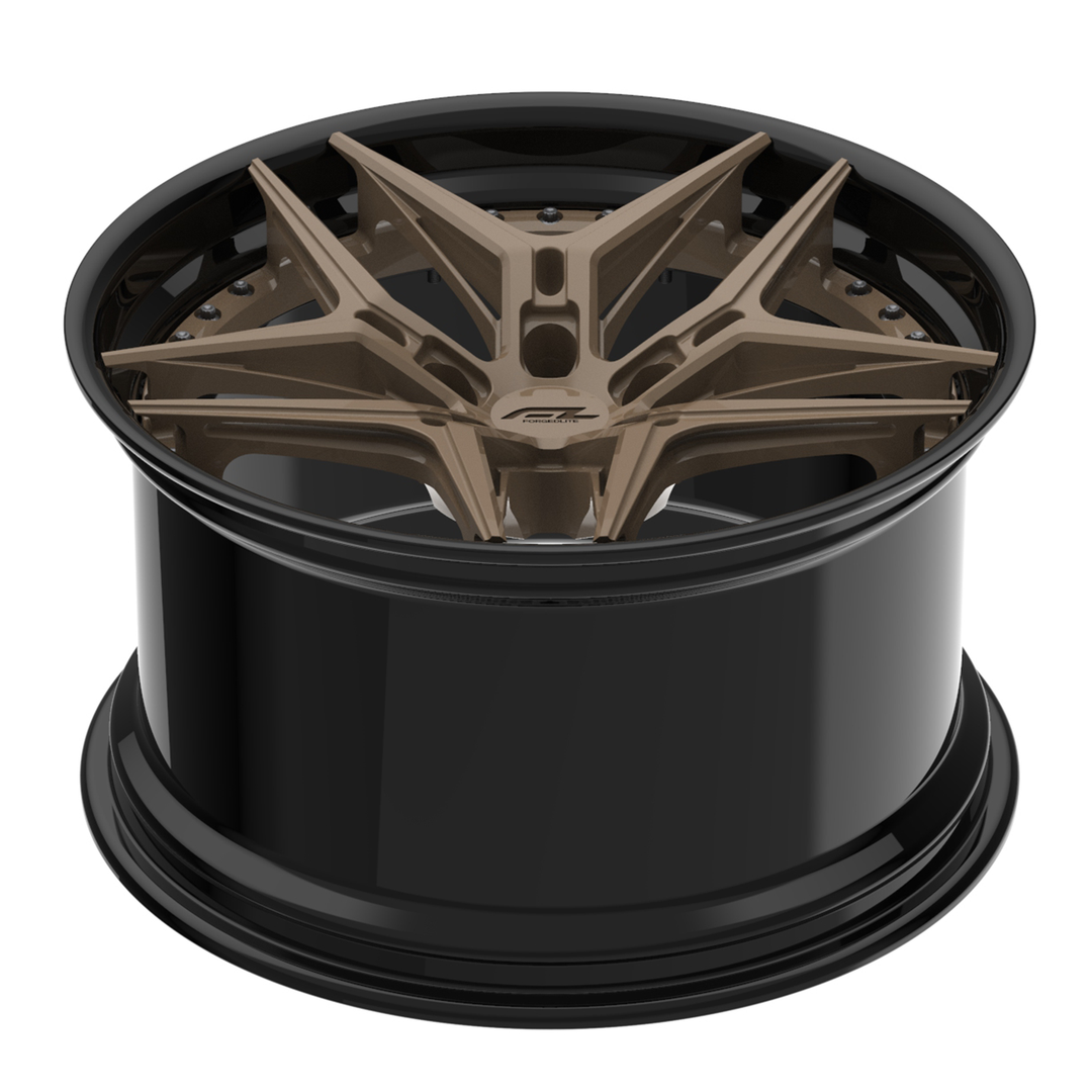FORGEDLITE DC8 2PC MODULAR 19X10 20X12 WHEEL & TIRE PACKAGE WHEEL & TIRE PACKAGE- Wheel Designers