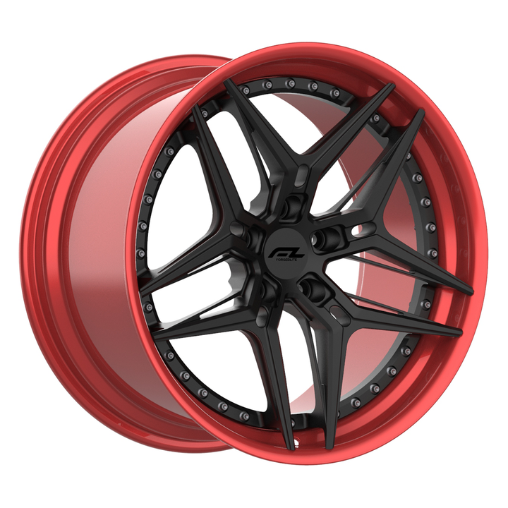 FORGEDLITE DC8 2PC MODULAR 19X10 20X12 WHEEL & TIRE PACKAGE WHEEL & TIRE PACKAGE- Wheel Designers