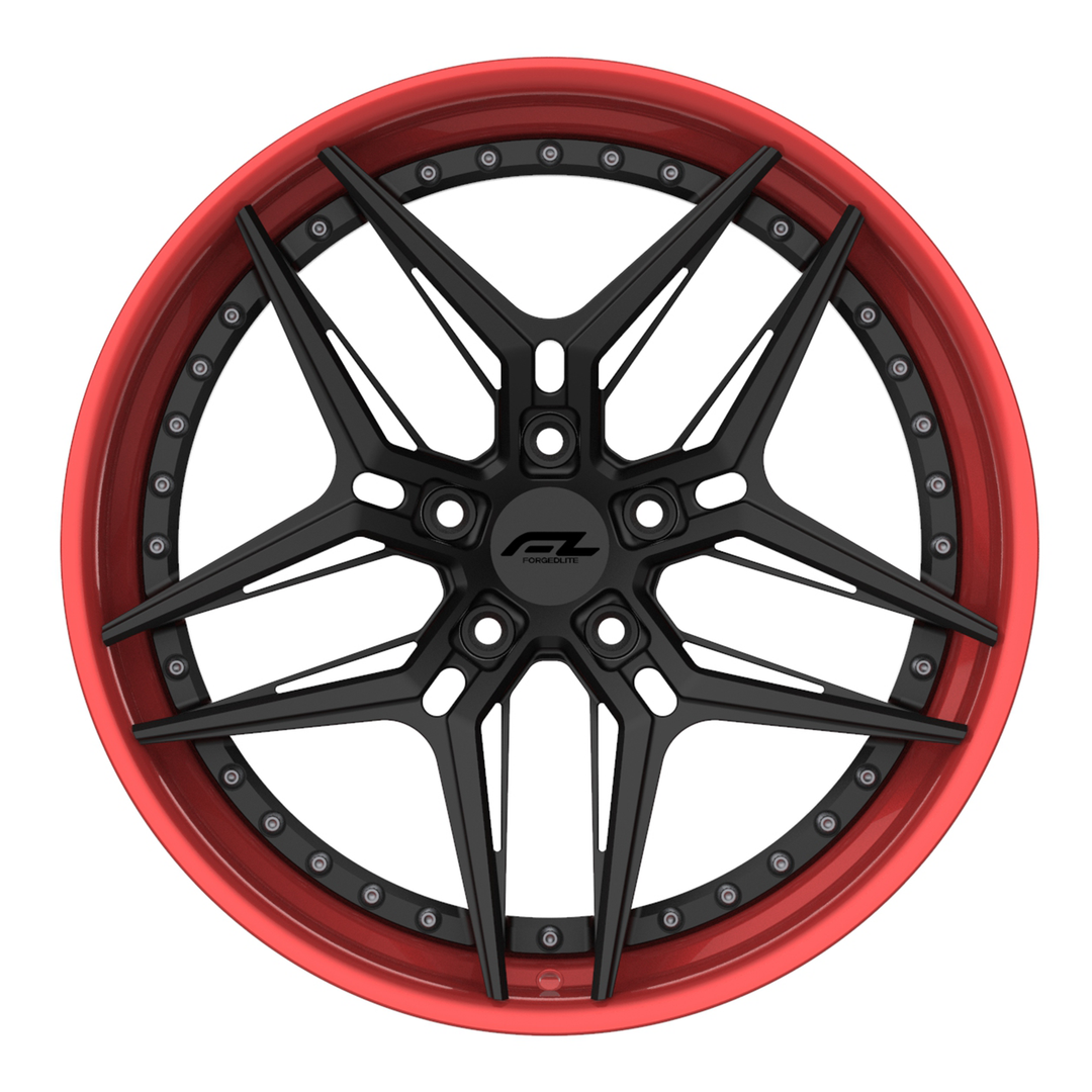 FORGEDLITE DC8 2PC MODULAR 19X10 20X12 WHEEL & TIRE PACKAGE WHEEL & TIRE PACKAGE- Wheel Designers
