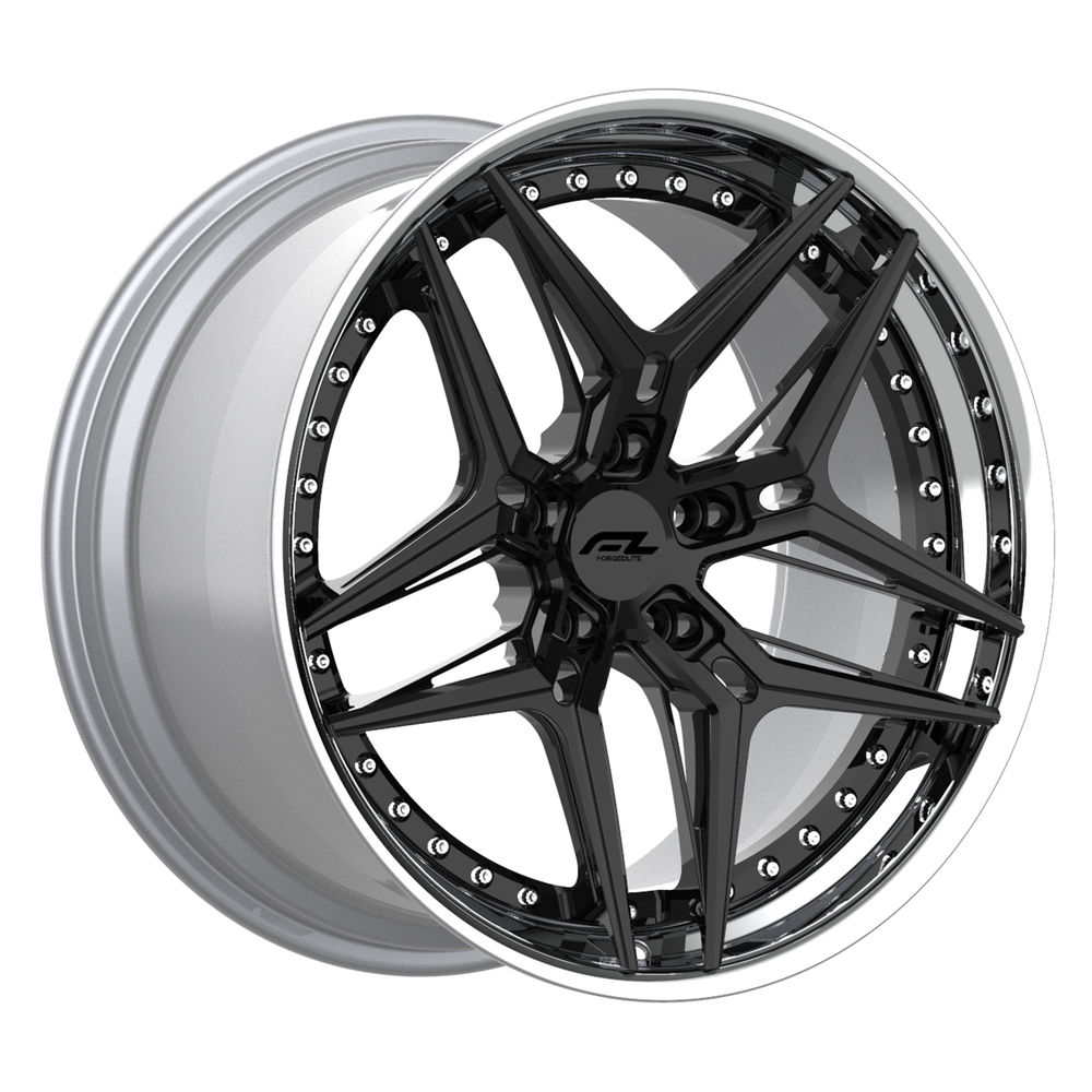 FORGEDLITE DC8 2PC MODULAR 19X10 20X12 WHEEL & TIRE PACKAGE WHEEL & TIRE PACKAGE- Wheel Designers