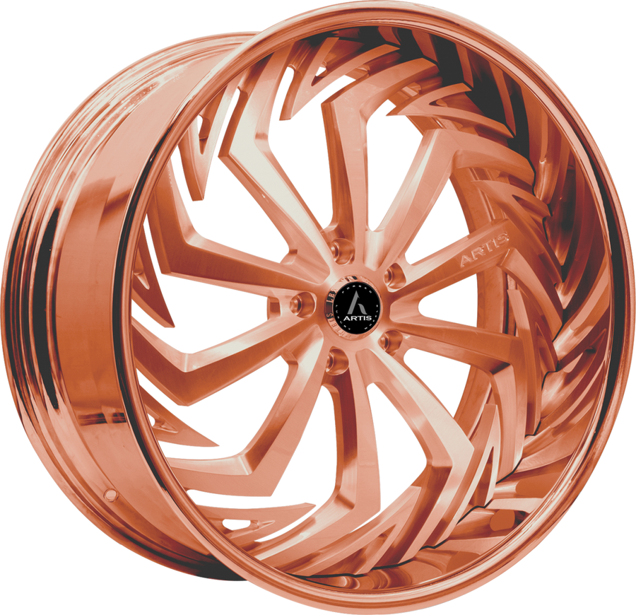 ARTIS FORGED ROYAL WHEELS ROSE GOLD FINISH - Wheel Designers