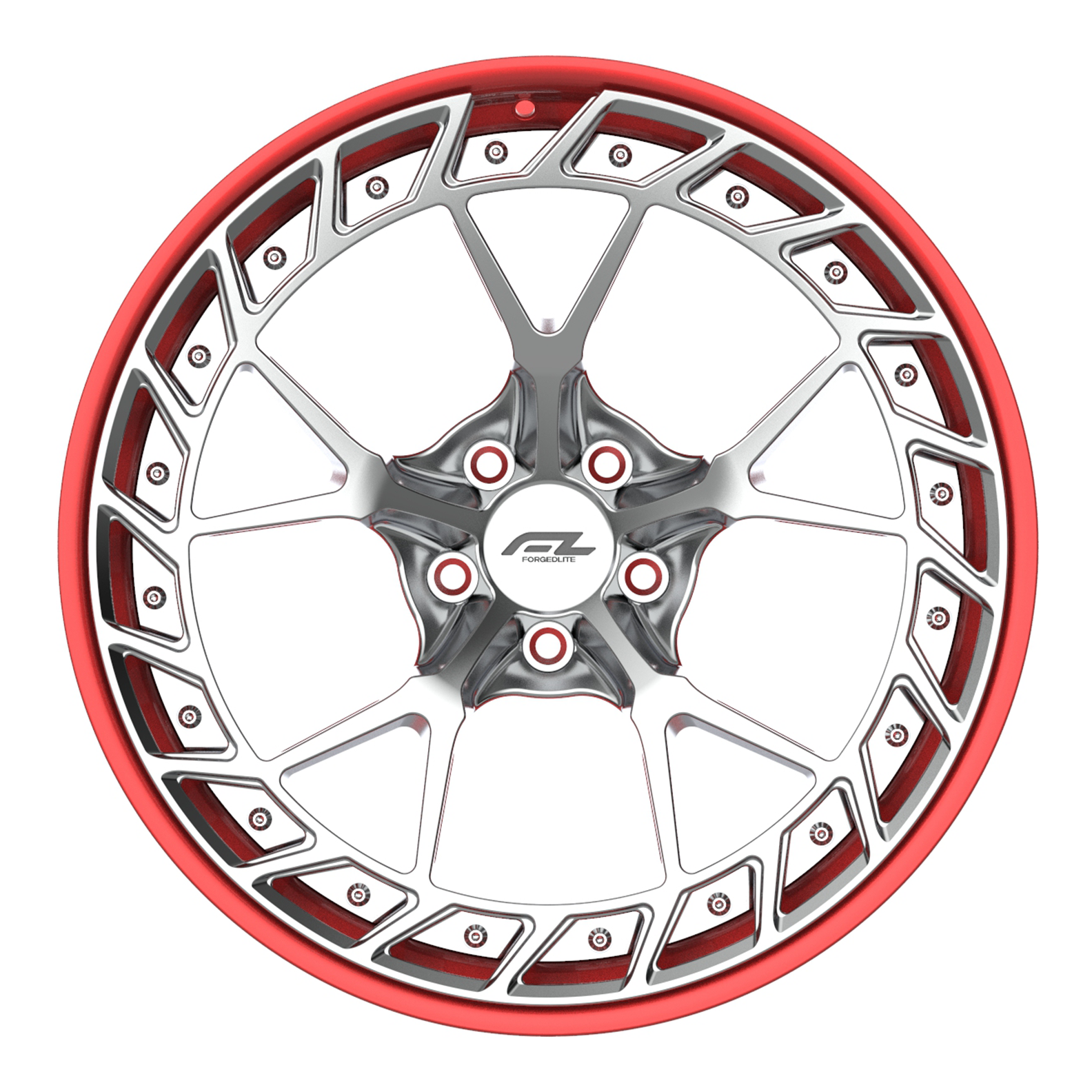 FORGEDLITE DC5R 2PC MODULAR 20X10 21X13 CORVETTE C8 Z06 - Wheel Designers