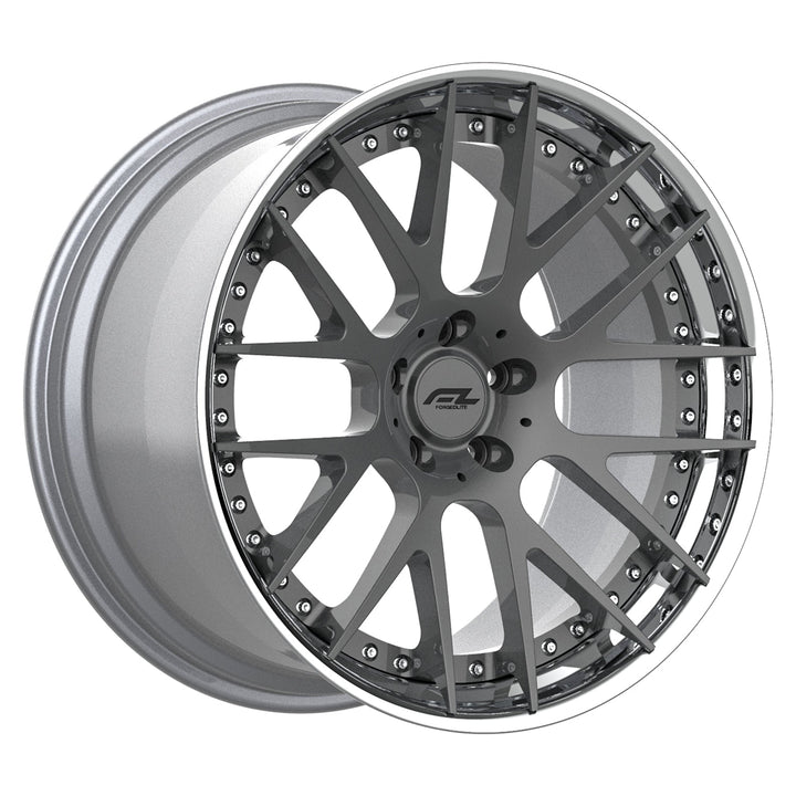 FORGEDLITE DC9 2PC MODULAR 19X10 20X12 WHEEL & TIRE PACKAGE WHEEL & TIRE PACKAGE- Wheel Designers