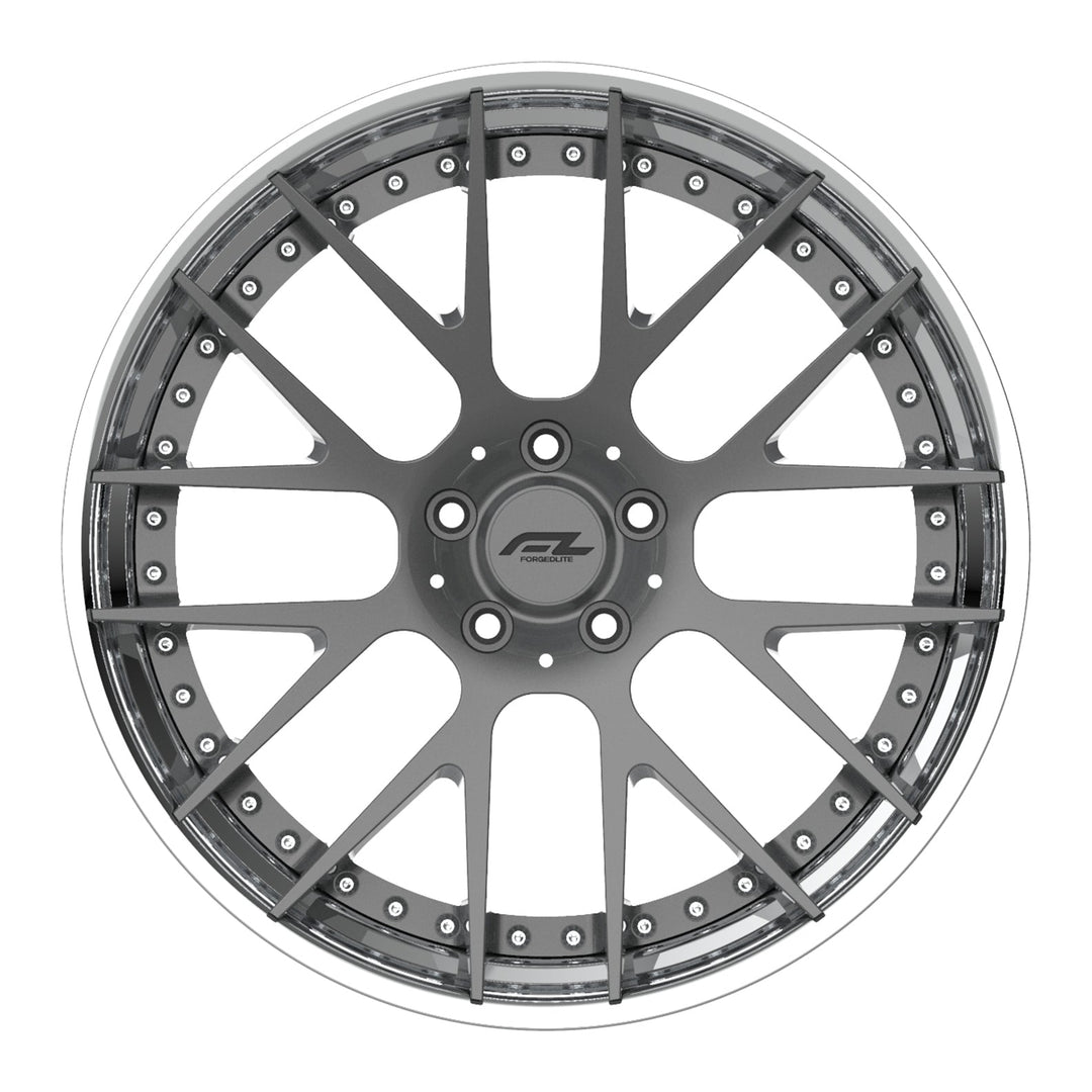 FORGEDLITE DC9 2PC MODULAR 19X10 20X12 WHEEL & TIRE PACKAGE WHEEL & TIRE PACKAGE- Wheel Designers