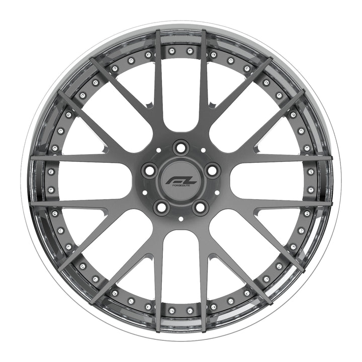 FORGEDLITE DC9 2PC MODULAR 19X10 20X12 WHEEL & TIRE PACKAGE WHEEL & TIRE PACKAGE- Wheel Designers