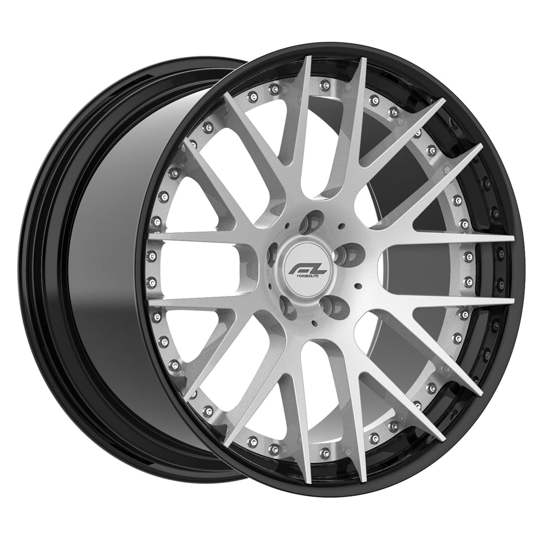 FORGEDLITE DC9 2PC MODULAR 19X10 20X12 WHEEL & TIRE PACKAGE WHEEL & TIRE PACKAGE- Wheel Designers